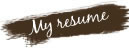 my English resume